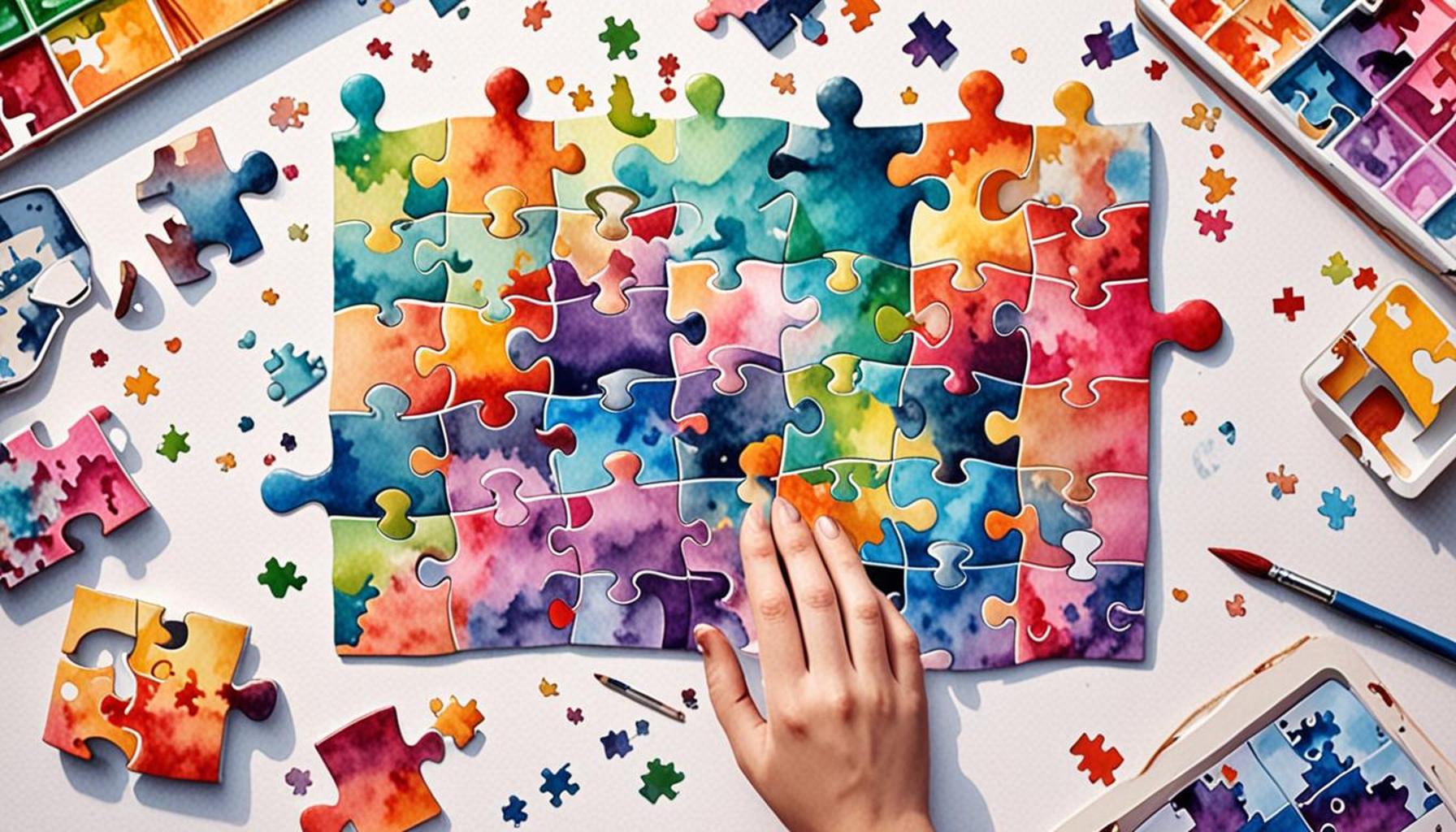 Puzzle: A Creative Approach to Alleviate Anxiety