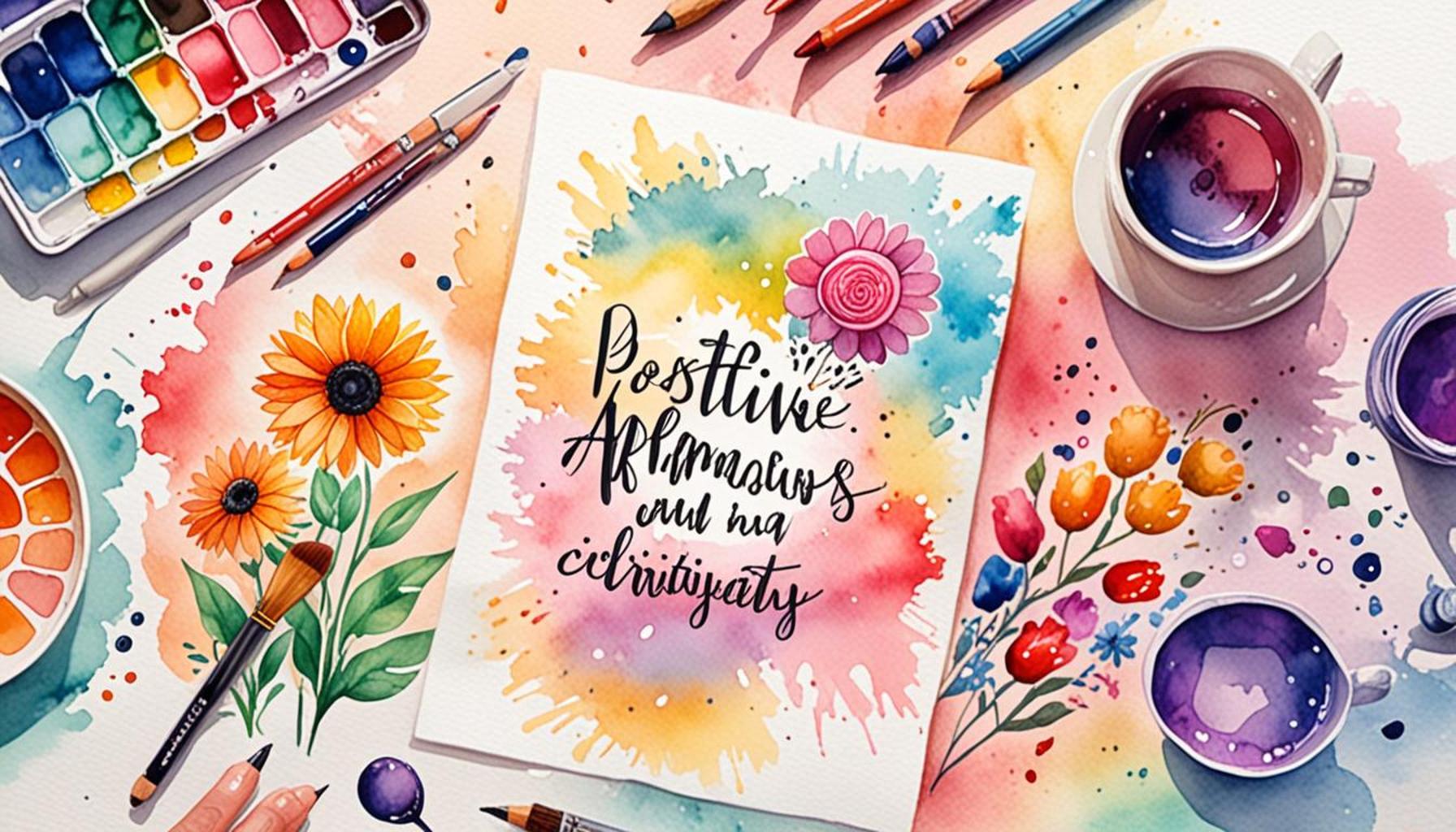 Positive Affirmations as a Tool to Enhance Creativity and Emotional Expression